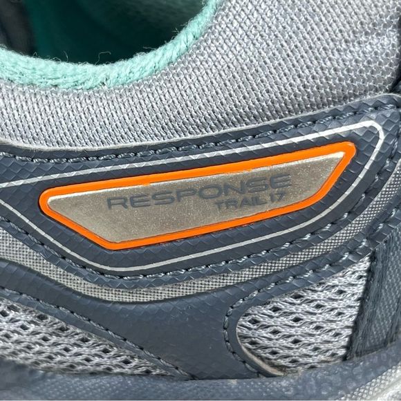 Adidas Womens Response Trail Gray Running Shoe Athletic Sneaker Size 9 - Picture 6 of 9